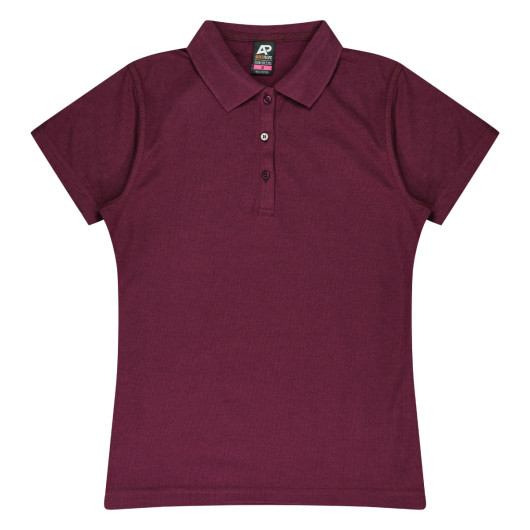 Vaucluse Womens Polos Maroon